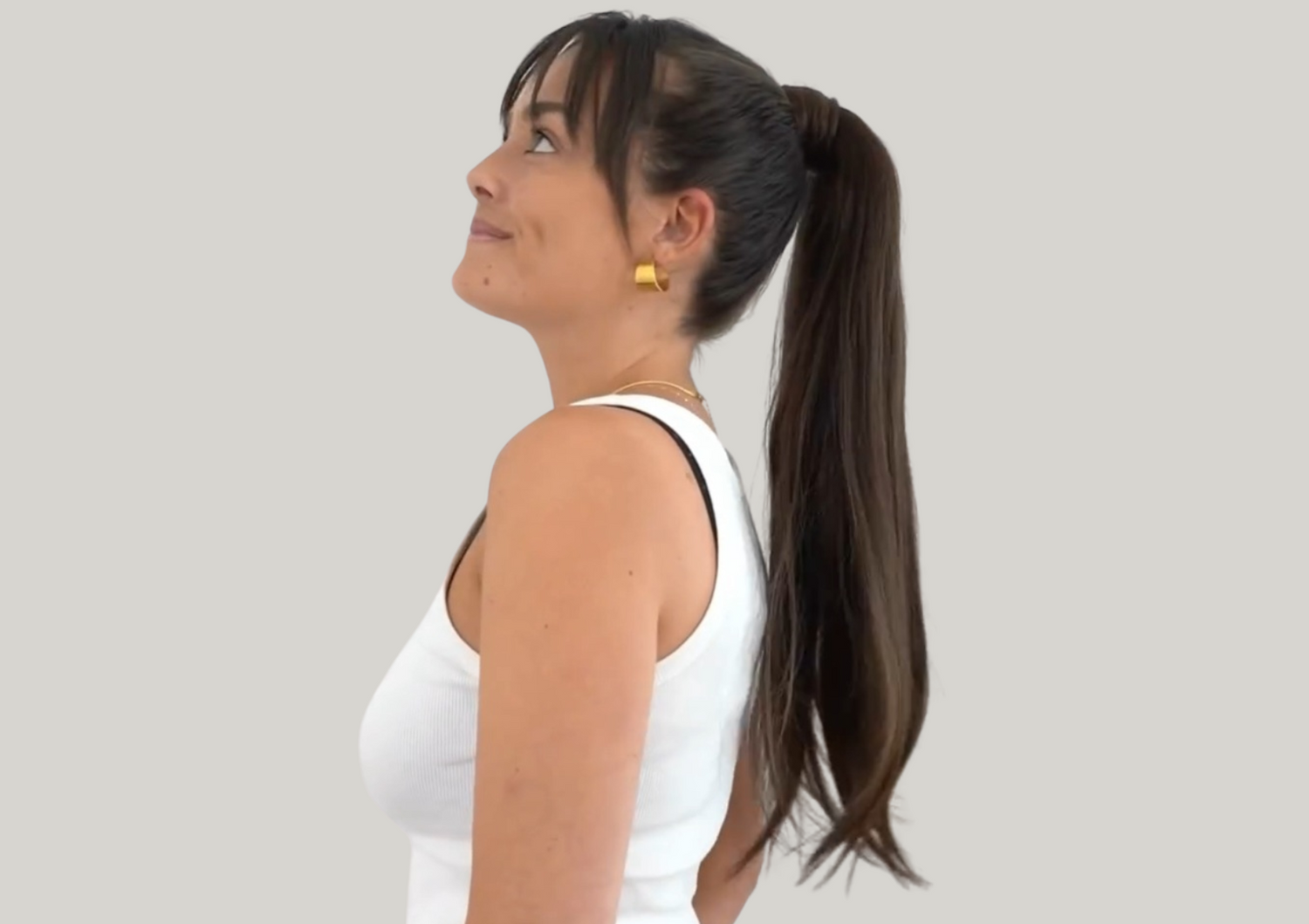 Ponytail perfection clip-in extension